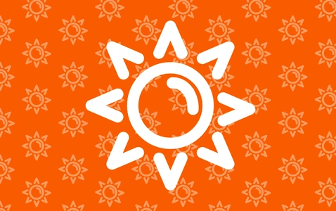 sun graphic art